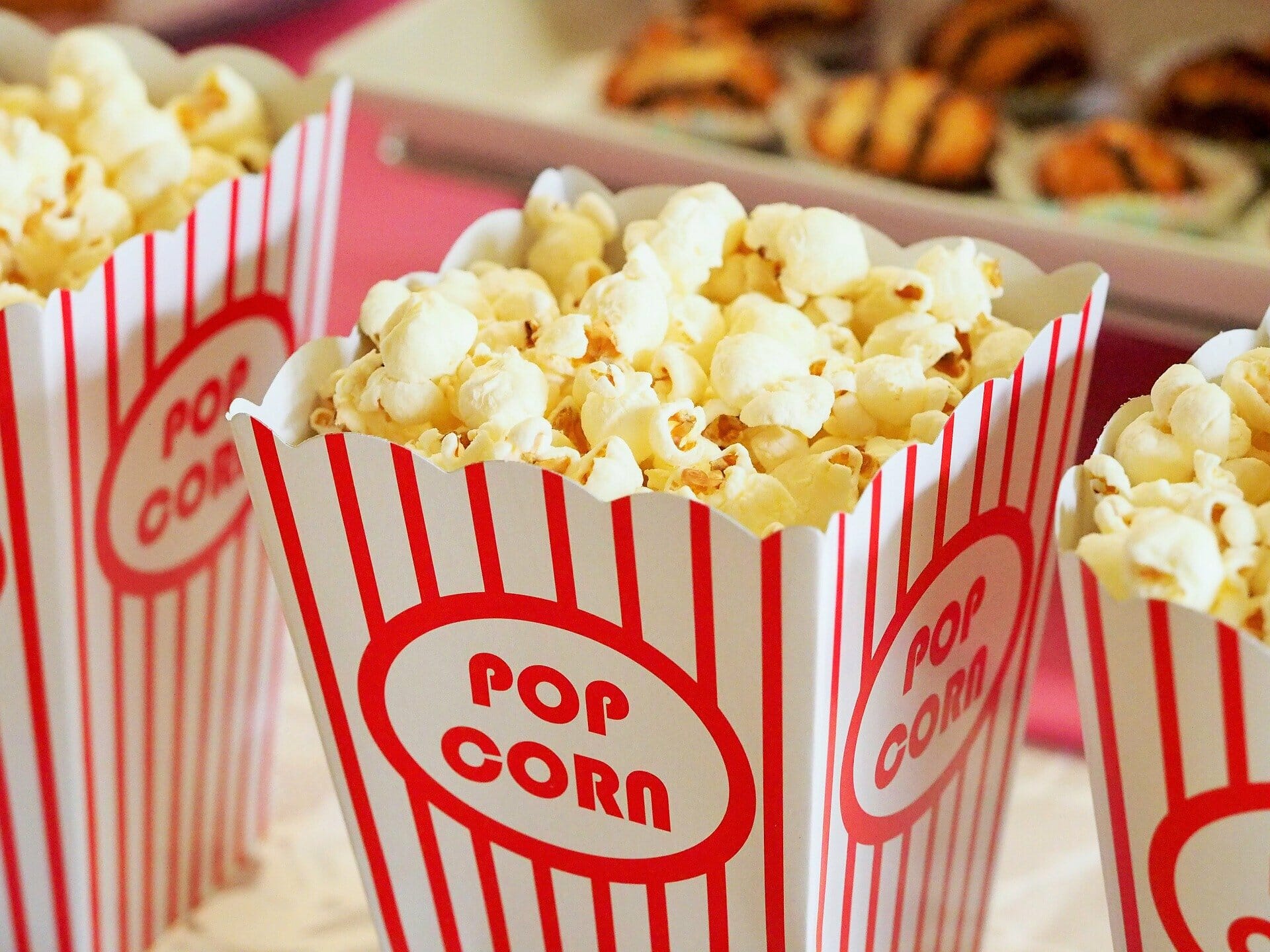 popcorn tubs to take to the cinema